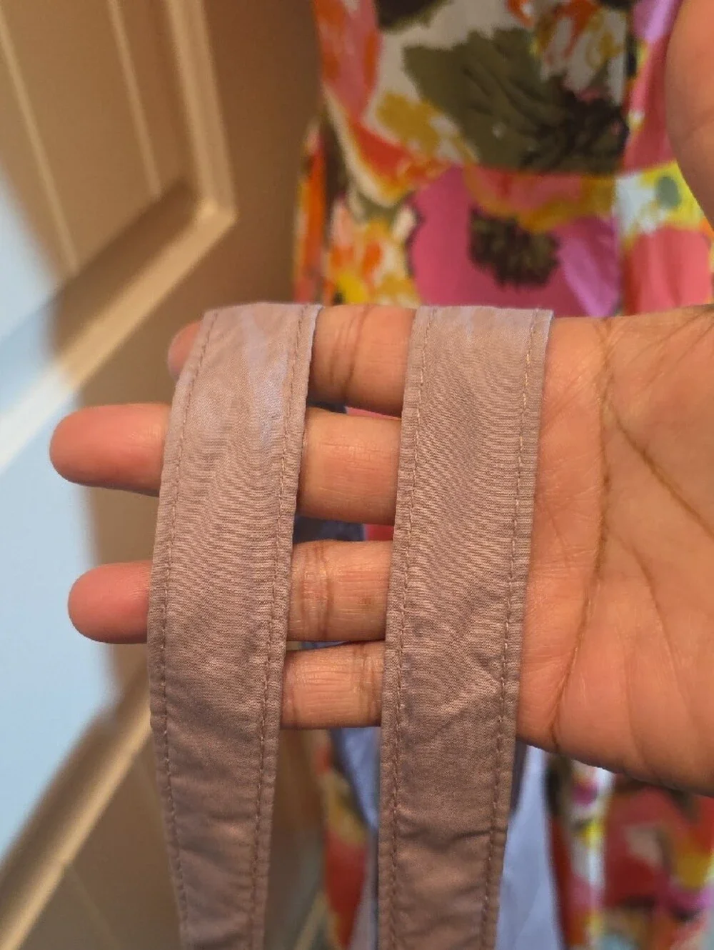 Nordstrom Quilted Tote Bag in Light Lavender - Picture 7 of 7